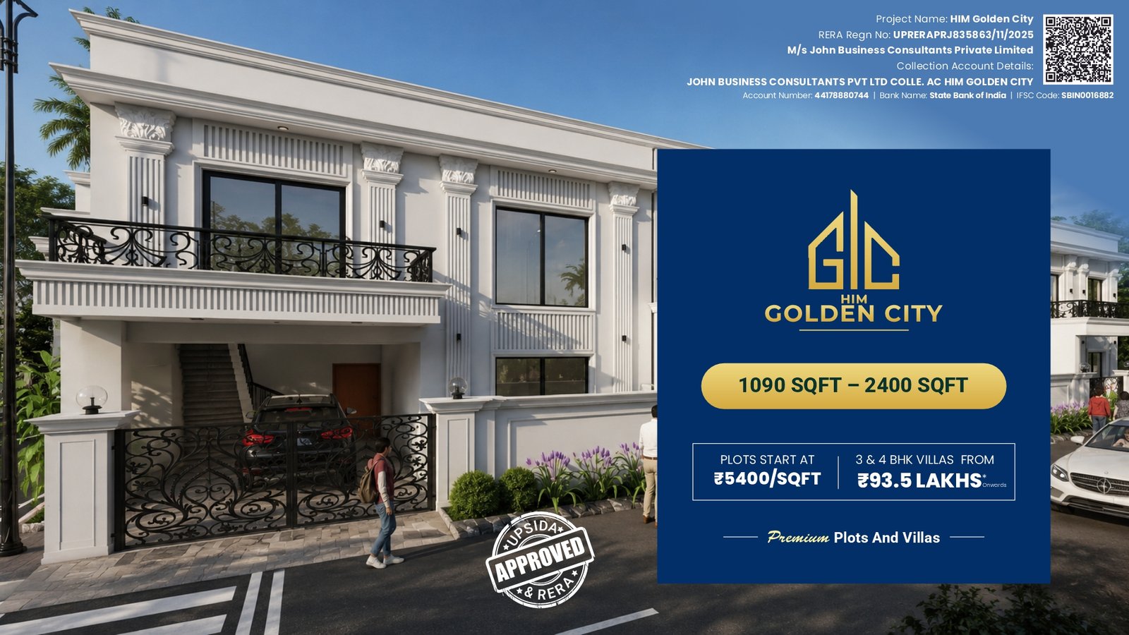 Him Golden City — RERA Approved Plots / Villas